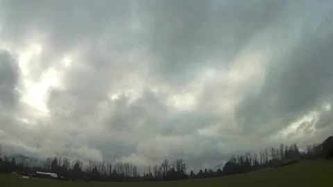 Cross Current Cumulus Stratus Turbulence Stock Footage 145383244
