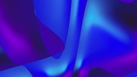 Cross Displacement Looping Background Blue Moving on Screen Stock Footage 183474307