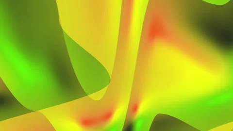 Cross Displacement Looping Background Yellow Moving on Screen Stock Footage 183468045