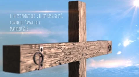 The cross is empty 動画素材 53230479