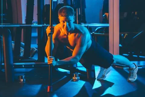 Cross fit exercise Stock Photos