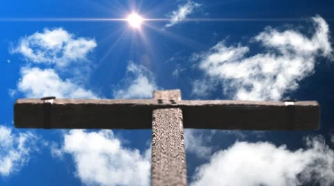 The cross Stock Footage
