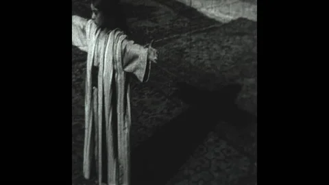 The Cross Foreshadowed Stock Footage 156002568