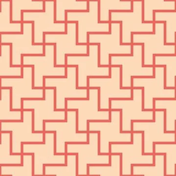 Cross geometrical linear texture. seamless abstract graphic illustration. Stock Illustration