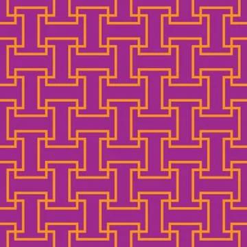 Cross geometrical linear texture. seamless abstract graphic illustration. Stock Illustration