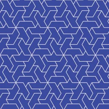 Cross geometrical linear texture. seamless abstract graphic illustration. Stock Illustration