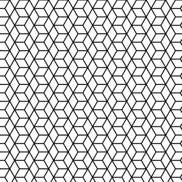 Cross geometrical linear texture. seamless abstract graphic illustration. Stock Illustration