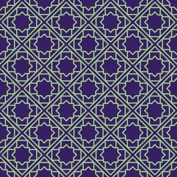 Cross geometrical linear texture. seamless abstract graphic illustration. Stock Illustration