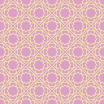 Cross geometrical linear texture. seamless abstract graphic illustration. Stock Illustration
