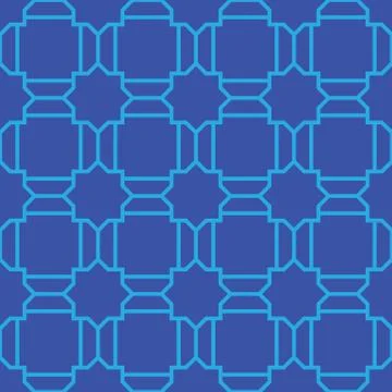 Cross geometrical linear texture. seamless abstract graphic illustration. Stock Illustration