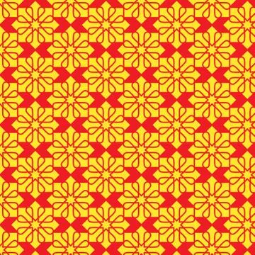 Cross geometrical linear texture. seamless abstract graphic illustration. Stock Illustration