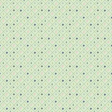 Cross  grid block pattern centre stone effect Illustrazione stock