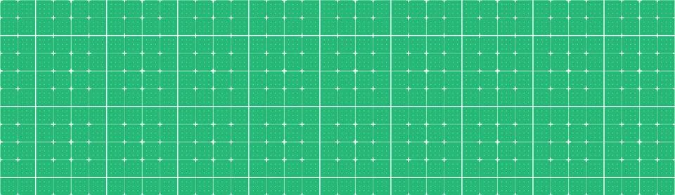 Cross grid seamless pattern on green bg. White intersecting lines with dot-cross Stockillustratie