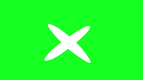 Cross icon, Hand drawn wrong mark, Red grunge X icon, true or false, yes or no Stock Footage 312305614