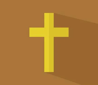 Cross icon illustrated in vector on white background cross icon illustrate... Stock Photos