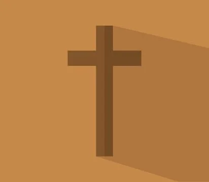 Cross icon illustrated in vector on white background cross icon illustrate... Stock Photos