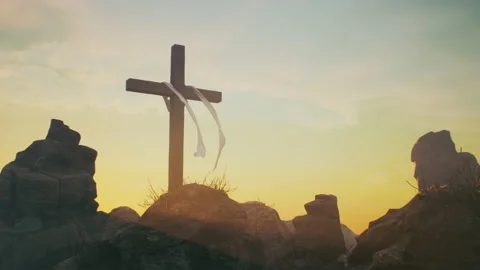 Jesus Christ On The Cross Stock Footage ~ Royalty Free Stock Videos | Pond5