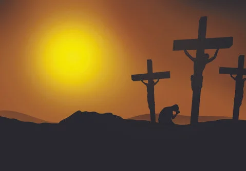 Cross of Jesus Christ Stock Illustration