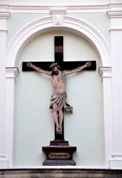 The cross of Jesus Christ Stock Photos