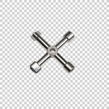 A cross key Stock Photos