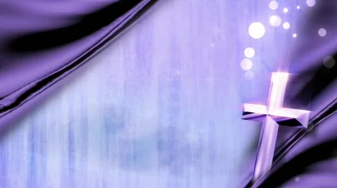 Cross lavender bkgd hd 스톡 동영상 610030