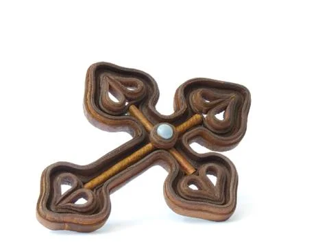 Cross leather Stock Photos