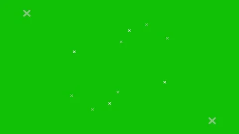 Cross Light Green Screen Effect Chroma Key Cross Overlay Animation Video Stock Footage 322161297
