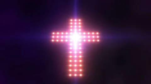 Cross Lights 01 Video stock 8624117