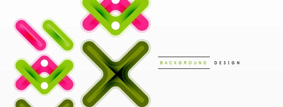 Cross line background minimal geometric template. Design for wallpaper, banner 스톡 일러스트