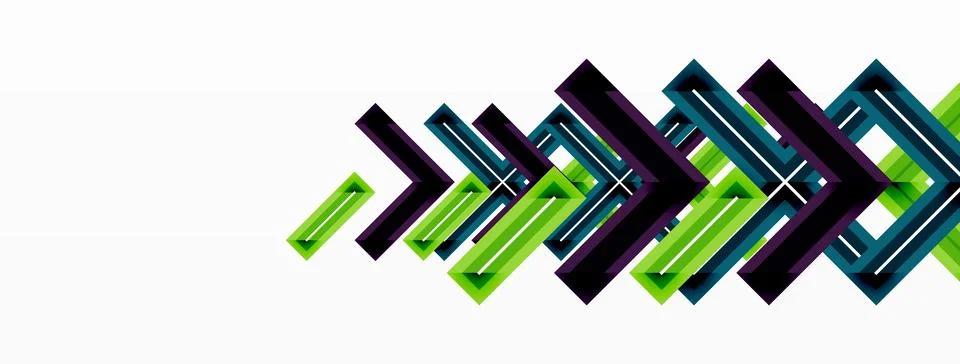 Cross line background minimal geometric template. Design for wallpaper, banner Stock Illustration