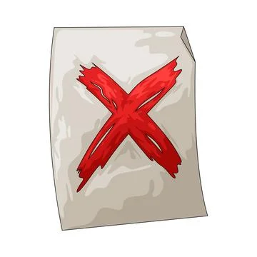 Cross Mark illustration Stock Illustration