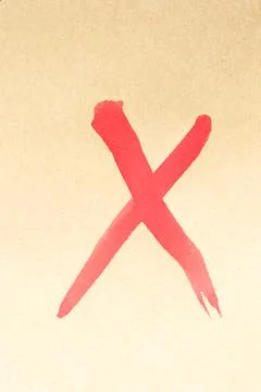 Cross mark Stock Photos