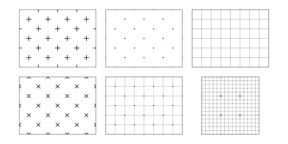 Cross pattern plus sign Stock Illustration