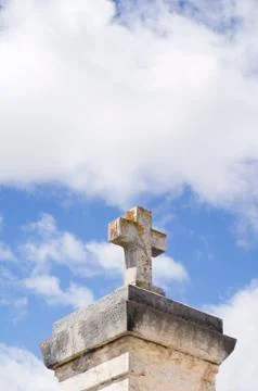 The cross Foto stock