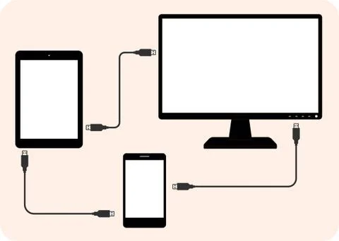 Cross platform イラスト素材