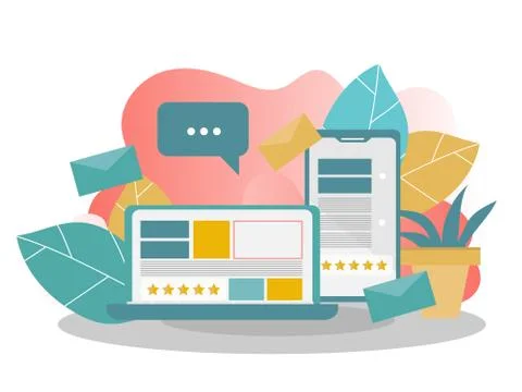 Cross-platform, vector illustration イラスト素材