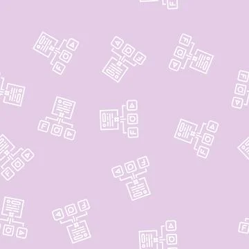 Cross posting line seamless pattern Stock Illustration