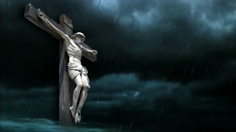 Cross rain Stock Footage 105769003