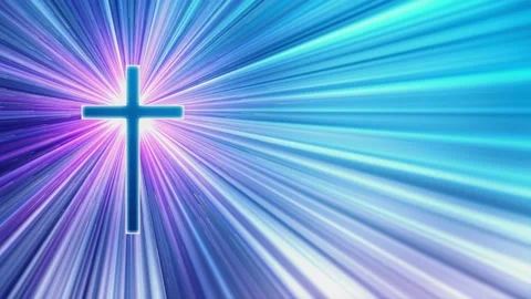 Cross Rays 4k left centred Stock Footage 161878702