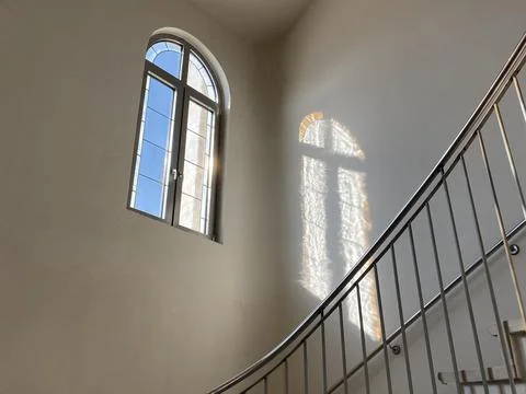 The cross reflection Stock Photos