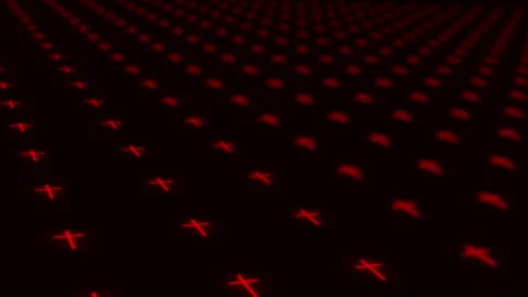 Cross Repeater Wall Scroll 03 Stock Footage 150185571