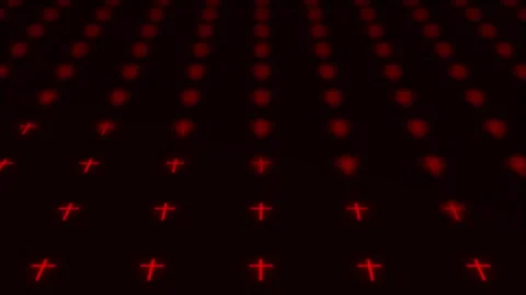 Cross Repeater Wall Scroll 04 Video stock 150185573