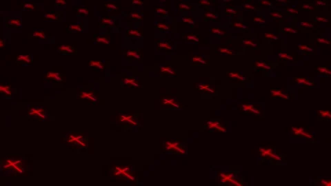 Cross Repeater Wall Scroll 06 Stock Footage 150185544