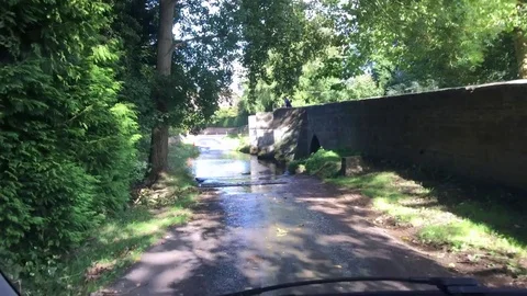 Cross the river Stock Footage 76953642