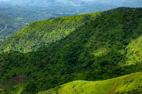 Cross River Mountains Stock Photos