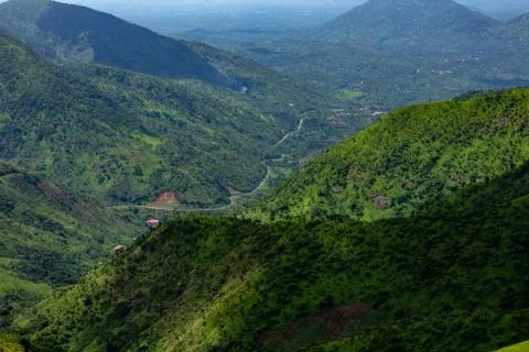 Cross River Mountains Stock Photos