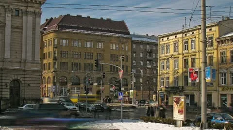 Cross road 720p Stock Footage 10817969