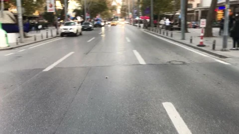 Cross the road Stock Footage 144398850