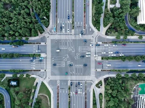 A Cross Road Foto stock