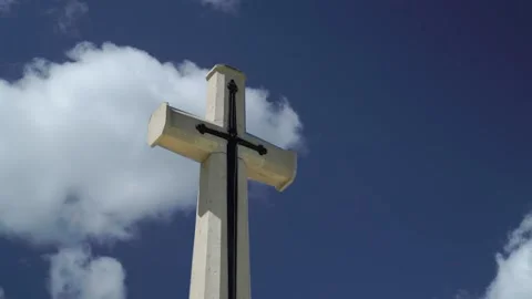 Cross of Sacrifice Time lapse1 Stock Footage 142629118